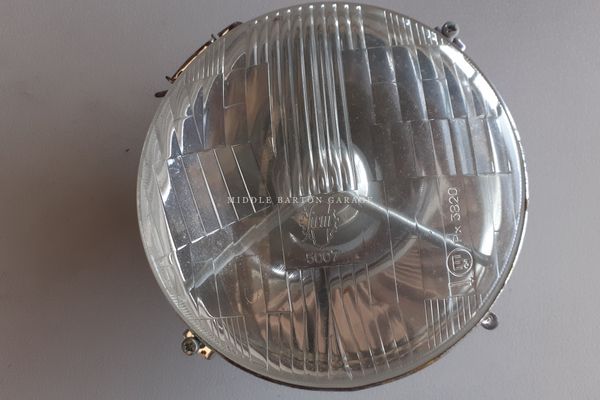 HEADLAMP  600D SMALL  1964 - 66 RHD OE SIEM NO PARKING LIGHT